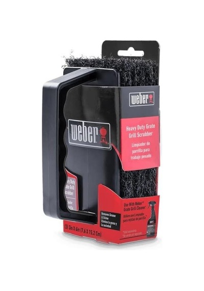 8026 Scubber Grill Grate Scrubber, Black