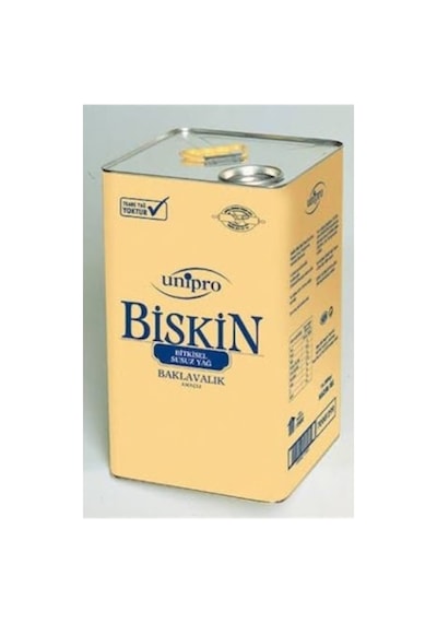 Biskin Baklavalık Sade 18 Lt