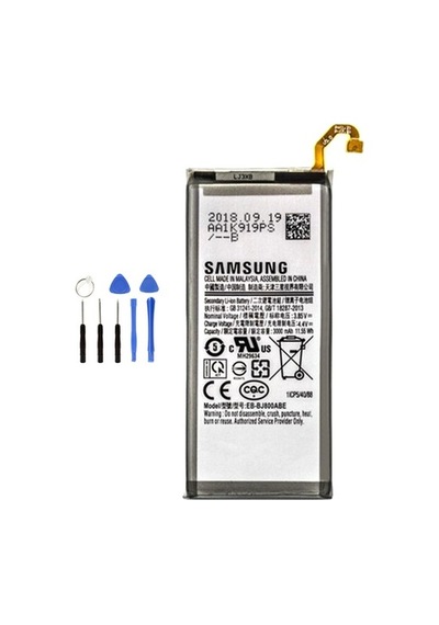 Samsung Uyumlu J6 J600 Batarya Pil Tamir Seti !!!