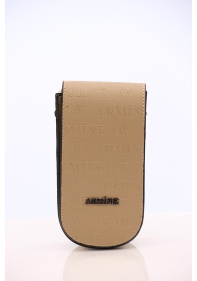 Armine 318 Kadın Omuz Kol Çantası ARMİNE-318-R3207 Vizon