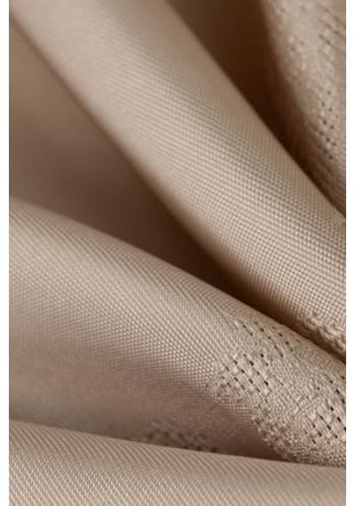 Tropik Home Jumbo Jakar Pano Desen Leke Tutmaz Jakarlı 150x220 Cm Lüks 8 Kişilik Masa Örtüsü Bej Genel