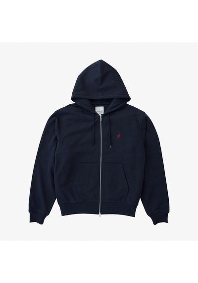 Gramicci One Point Hooded Zip Erkek Lacivert Sweatshirt G310-ft Lacivert