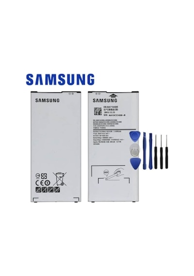 Senalstore Samsung Uyumlu A7 A710 Pil Batarya Eb-ba710abe Ve Tamir Seti