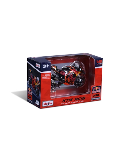 Ktm Rc16 Maket - 1:18 Moto Gp 2021 No 33 Red Bull