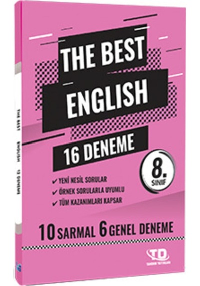 Lgs 8. Sınıf The Best English 16 Deneme Indirimli