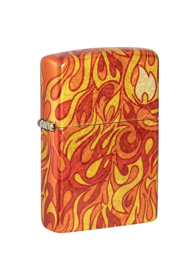 Zippo 48458 Fire Zippo Design Çakmak Çok Renkli
