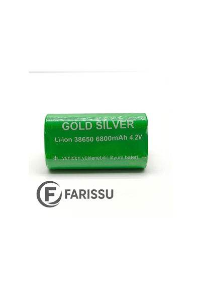 Gold Silver Gs-14100 50w 5000 Lümen Profesyonel Şarjlı El Feneri Siyah