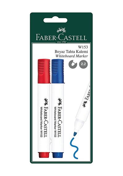 3 Adet Faber-castell Bls 2020 W153 Beyaz Th.k. 2li M+k