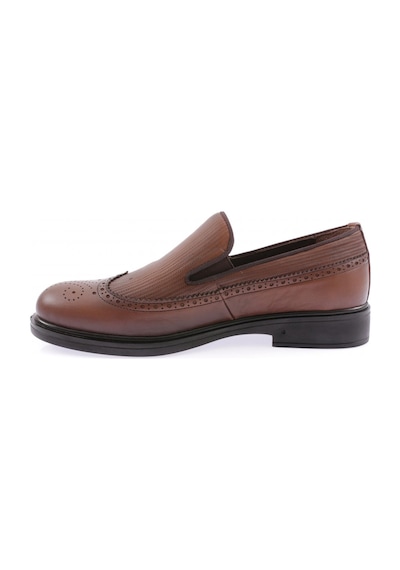 Dgn 2055-23y Erkek Comfort Lazerli Ayakkabı 2055-1506-R1755 Taba