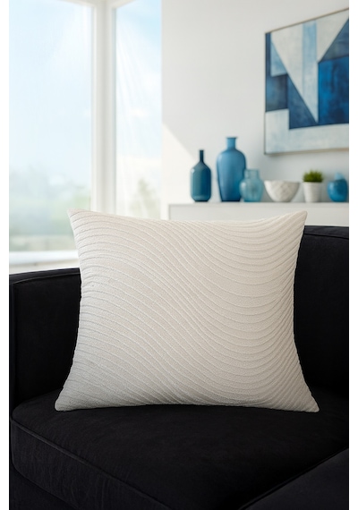 Kadife Kırlent Kılıfı Krem V1 45x55 Krem