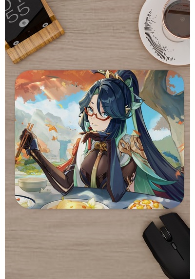 Xianyun Genshin Impact Anime Gacha V5 - 22x18 Gaming Mouse Pad Fare Altlığı