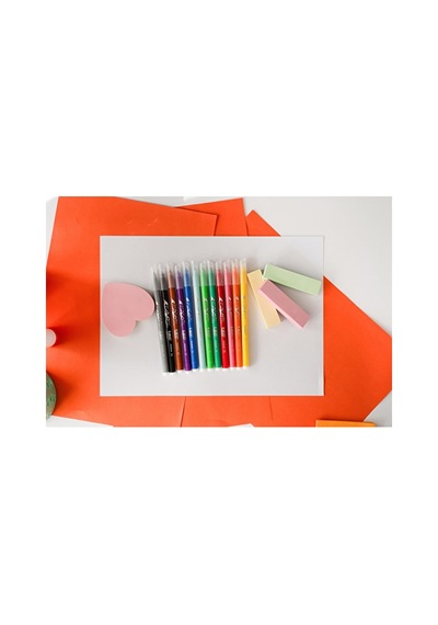 2 Adet Bıc Kids Couleur Ultra Yıkanabilir Keçeli Boya Kalemi 12'li Kutu