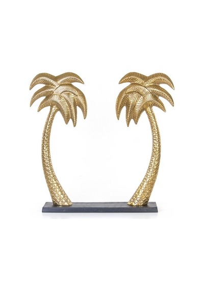 Euro Flora Metal Palmiye Dekor70X15X67 Cm