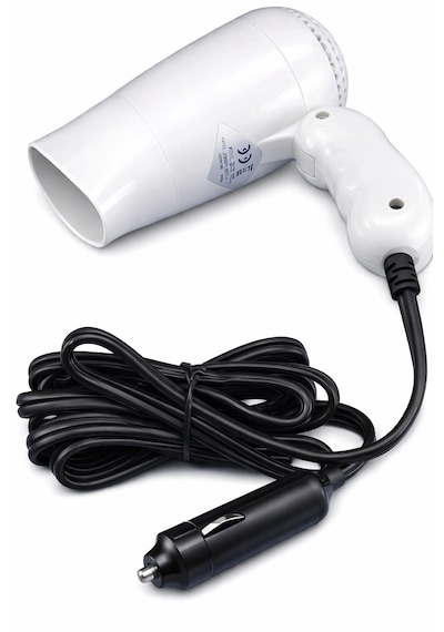 12 Volt 180w Çakmak Girişli Saç Kurutma Makinesi - Tekne Karavan Araç
