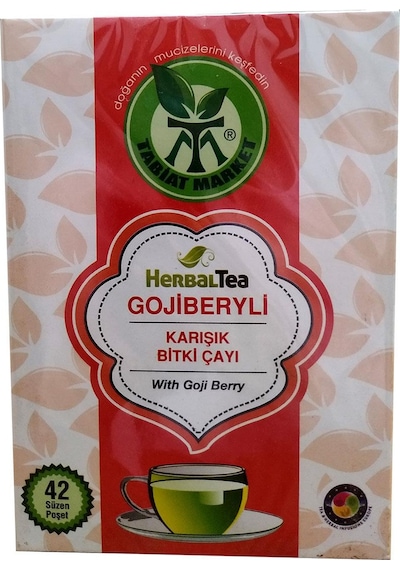 Tabiat Market Gojiberyli Karışık Bitki Çayı 42 Süzen Poşet 84 G