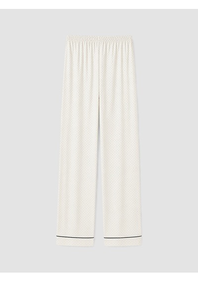 Lcw Dream Ekru Gömlek Yaka Puantiyeli Pijama Takım Lcw Dream Ekru Gömlek Yaka Puantiyeli Pijama Takım