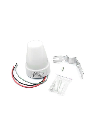 Ct9189 Gece Gündüz Sensörü 10a 1200w Fotosel Tekli Beyaz Işık Gu5.3 Led Ampul 1250 Watt Yok
