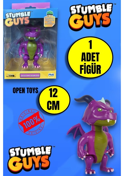 Stumble Guys Dragon Drago Figür 12 Cm