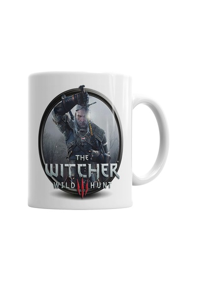 Geralt The Witcher Kupa Bardak Porselen No30885 Karışık