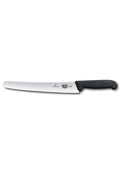 Victorinox 26cm Siyah Pasta Bıçağı, Blisterli Paket Siyah