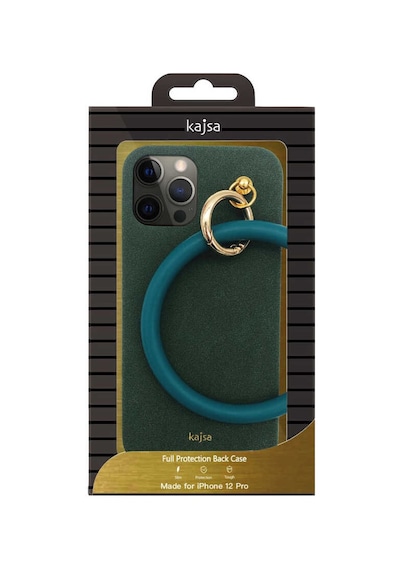Kajsa Apple Uyumlu iPhone 12 Pro Max Kılıf Kajsa Splendid Serisi Morandi Ring Kapak ZORE-218987