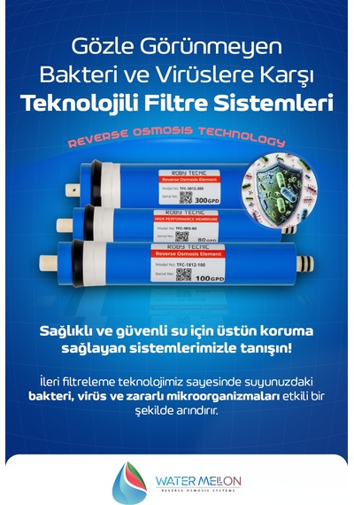 Bina Girişi Su Arıtma Cihazı Bilezik Yedek Parça