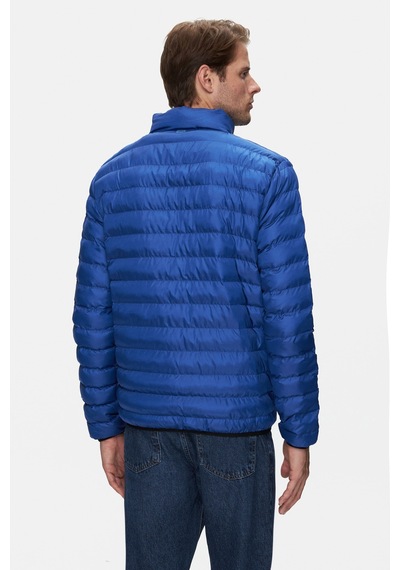Ucla Northwın Mavi Fermuarlı Ve Cepli Polyester Standard Fit Erkek Mont Mavi