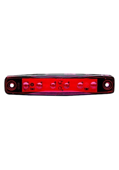 Kırmızı Parmak Led Dorse Lamba 6 Ledli 12-24v