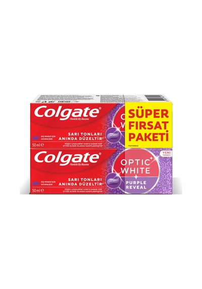 5 Adet Colgate Optic White Purple Diş Macunu 2 50 Ml