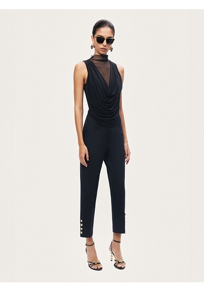 Nocturne Gold Aksesuarlı Pantolon N26yn3495 Siyah