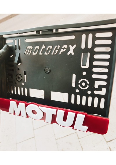 Motor Plakalık Motul Takmatik Pleksi 3d Kabartma Kişiye Özel Lazer Kesim