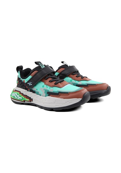 Pepino 2216 Yeşil Kahve Çocuk Sneakers