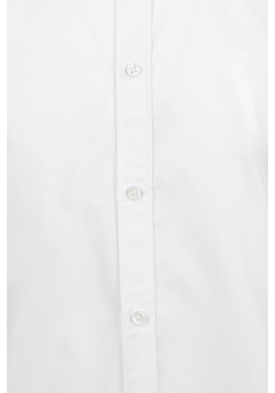 Hatemoğlu Beyaz Slim Fit Düz Slim Yaka Pamuklu Uzun Kollu Spor Gömlek 32873 4111993