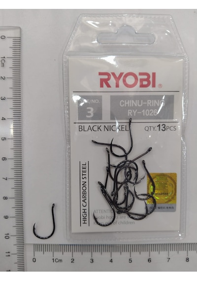 Ryobı Ry-1026 Chınu Rıng Black Nıckel Japon İğne 3