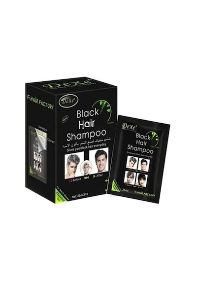 Nano Absolute Şampuan 10pcs Dexe Siyah D-001 Tüm Saç Tipleri