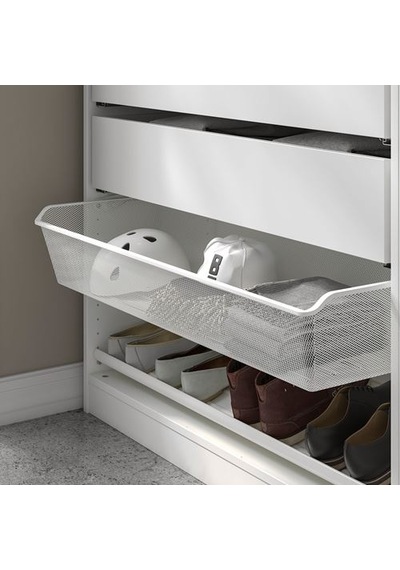 Ikea Komplement Tel Sepet, Beyaz, 100x35 Cm