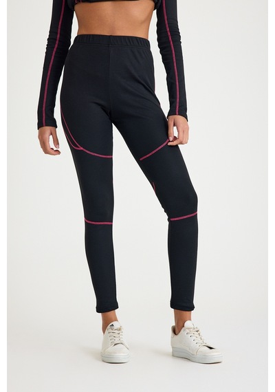 Scorp Thermo-fit Extreme Kadın Termal İçlik Alt Kayak İçliği Siyah Siyah