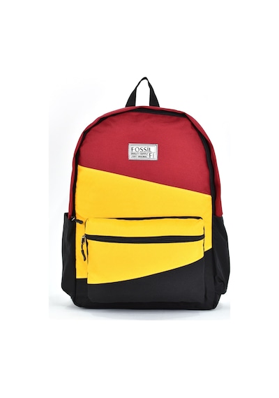 Fossil Unisex Çok Gözlü Günlük Seyahat Okul Sırt Çantası Sarı 9507