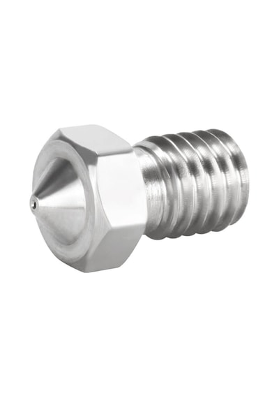 Koodmax 3d Yazıcı Printer E3d V5-v6 Mk8 Extruder 1.75mm / 0.6mm Paslanmaz Çelik Nozzle M6 - 2 Adet