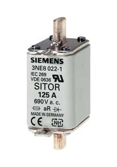 Siemens 3Ne1022 0 Sıtor Sigorta 690V Ac Gr Gs 125A Boy 00
