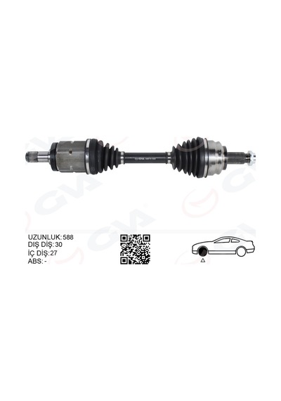 Gva Aks Mili Ön Sol Bmw X5 E53 00 06 Gva 4499116 31607561341
