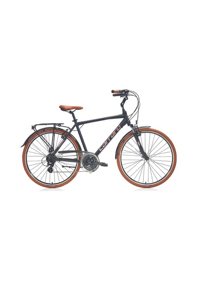 Carraro Elite 804 V Fren 24 Vites Full Shimano 28 Jant Şehir Bisikleti 48 CM Turkuaz Bakır Bakır - Turkuaz