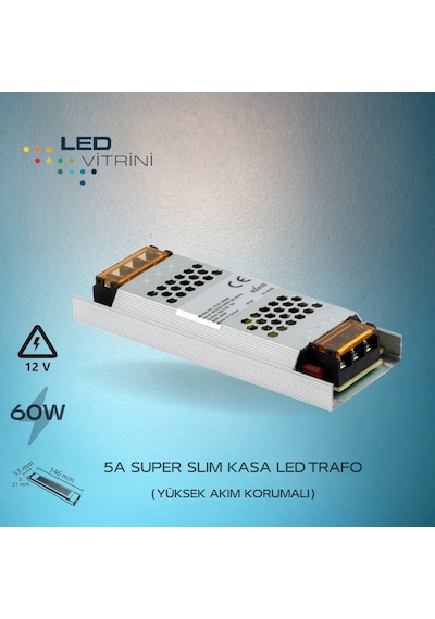 5a-60w Super Slim Kasa Led Trafo