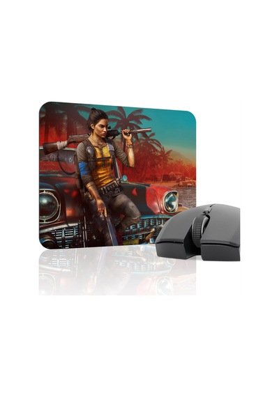 Far Cry Kaymaz Dikişli Kauçuk Oyuncu Mousepad V2 - 22x18 Gaming Mouse Pad Fare Altlığı