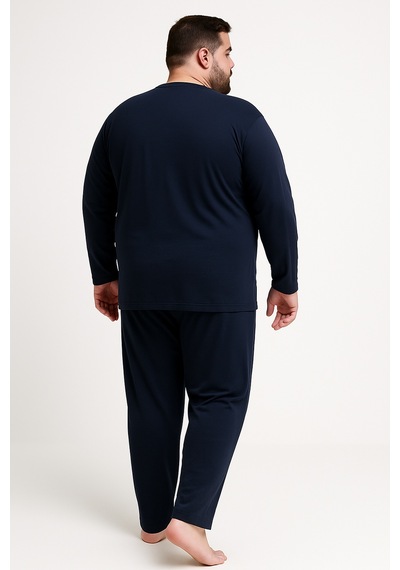 Mutlu City Erkek Yüksek Kalite İnterlok Penye Büyük Beden Pijama Takımı 18540 Lacivert-haki Mutlu City Erkek Yüksek Kalite İnterlok Penye Büyük Beden Pijama Takımı 18540 Lacivert-haki
