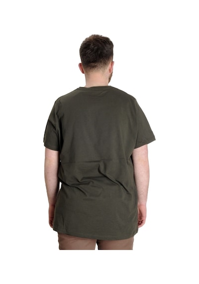 Mode Xl Büyük Beden Erkek Tshirt Bisiklet Yaka Basic 20031 Haki 001