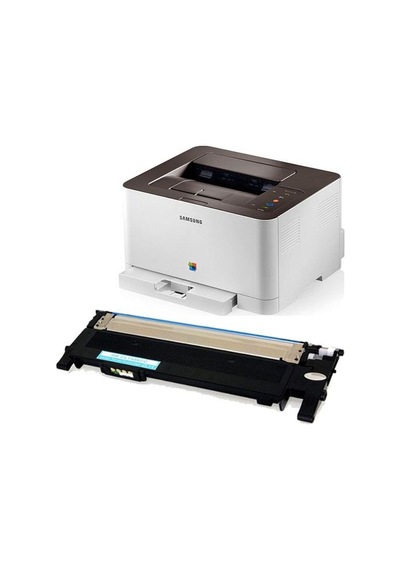 Samsung Clt-C406 - C410W/C460Fw/C460W Mavi Uyumlu Toner
