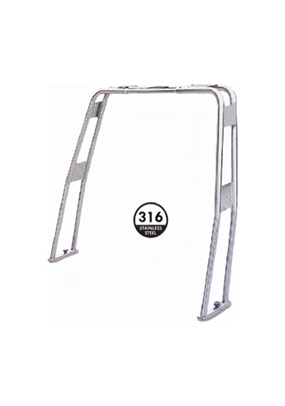 Roll Bar Krom 316 Kalite Yük:130 Cm Ayarlabilir En:170-205 Cm Tekne Yat