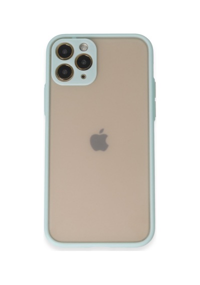 Apple iPhone  Uyumlu  11 Pro Kılıf Montreal Silikon Kapak - Turkuaz