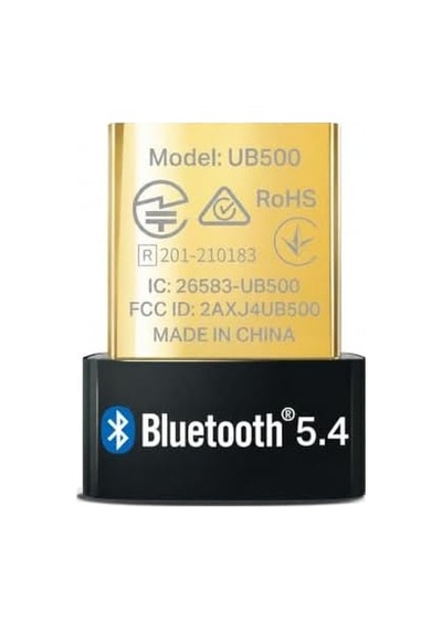 Tp-lınk Ub500 Bluetooth 5.4 Nano Usb Adaptör, Pc Notebook Laptop İçin Mini Bluetooth V5.4 Dongle, Ku